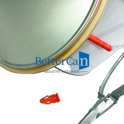 Printing Logo Metal Tin Accessories Drum Locking Ring For Conical Tin Can Pail