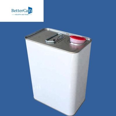 Buy 4L Car Paint Tin Leak Proof Rectangular With 42mm Plastic Pull Up Lids online manufacture