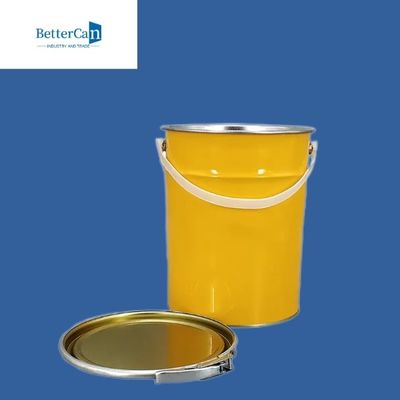 acheter la peinture Pail Round en métal de 0.28mm-0.35mm l'ONU de seau en métal de 5 litres a approuvé fabrication en ligne