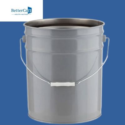 Buy Metal Unlined Paint Cans  , 5 Gallon Paint Buckets With Lids online manufacture