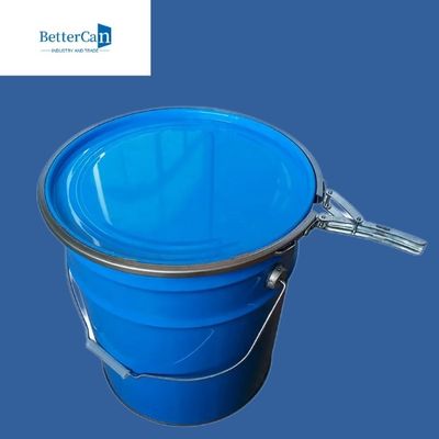 comprar Estaño de pintura de metal puede vaciar un cubo de acero de 5 galones con tapa Fabricación en línea