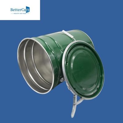 Buy Tinplate 3.5 Gallon Metal Bucket , 5 Gallon Steel Bucket With Lid online manufacture