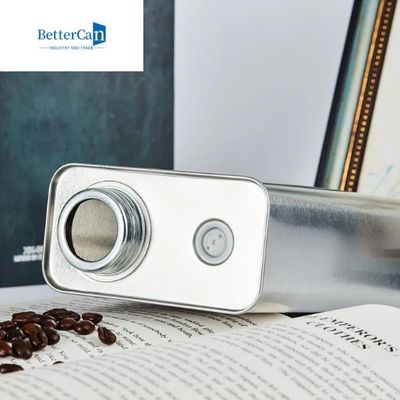 Buy Personalised Coffee Bean Tin 6Oz-26Oz 350g Rectangular Tea Tins online manufacture