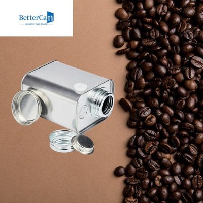 Buy Food Grade 500 Gram Square Tin Can Olive Oil  With Vent Hole online manufacture