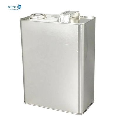 Buy ISO9001 Engine Oil Tin Rectangular 4l Paint Metal Can Customized Printing online manufacture