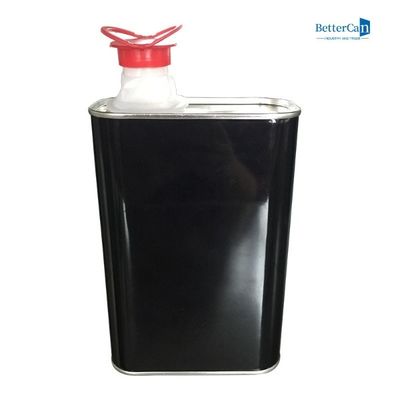 Buy ISO9001 Custom Engine Oil Tin Empty Square Paint Cans 1 Liter online manufacture