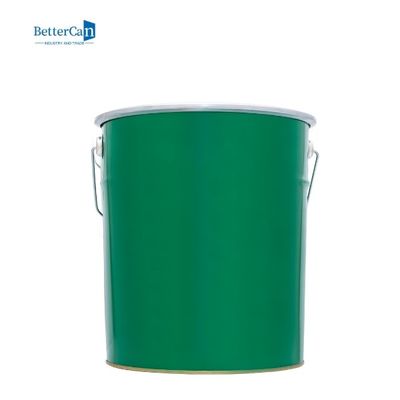 購入 5ガロンのペンキはペンキの包装のための円形の金属のブリキの缶を錫メッキすることができる オンライン製造