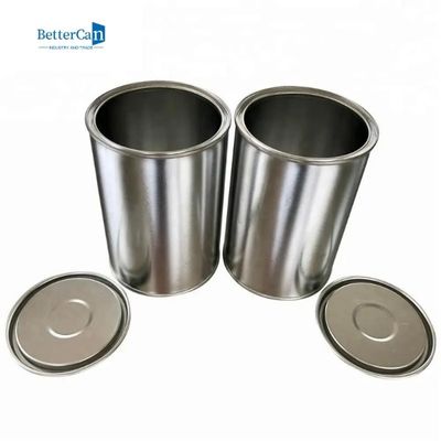 Buy Small Empty Paint Tin Cans 500ml  Round Corrosion Resistant With Lever Lid online manufacture