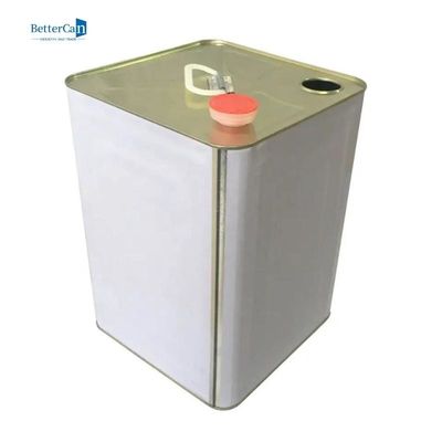 Buy Airtight Packaging Car Paint Tin Plate Containers 20l Metal Pail With Plastic Lid online manufacture