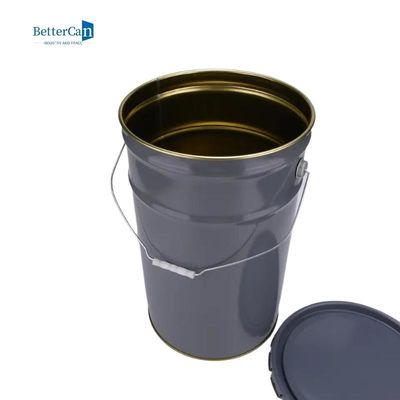 Buy Empty 25 Litre Paint Bucket White Welding Coating Protection online manufacture