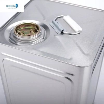 kaufen 15Kg, das Farbe kann Quadrat Tin Bucket For Edible Oil/Musterd-Öl verziert Online-Herstellung