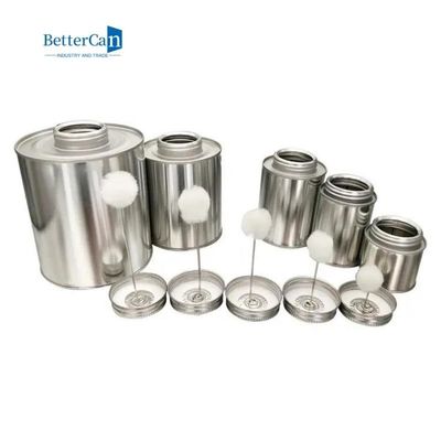 Buy ISO9001 Industrial Paint Tins 250ml Painting Metal Tins With Brush online manufacture