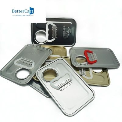 Buy Square Tinplate Paint Can Accessories With Handle / Cap online manufacture