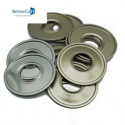 Buy 0.23mm Tinplate Material Plain Parts 500ML Round Metal Tin Can Lids Bottom With 42mm Plastic Lid online manufacture