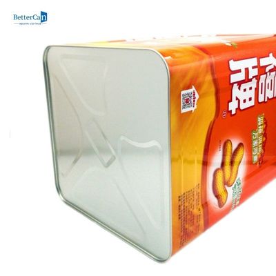 Buy 10L Cooking Oil Tin Can , 16 Liter Empty Rectangular Tin Container online manufacture