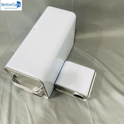 Beli Ember Cat Putih 1 galon Kaleng Cat Otomotif 4L Kaleng Cat Metal Kosong pembuatan online