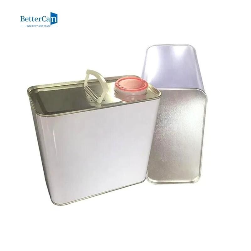2 Litre Paint Tin Cans Empty Gallon Paint Cans For Packing Thinner Chemical