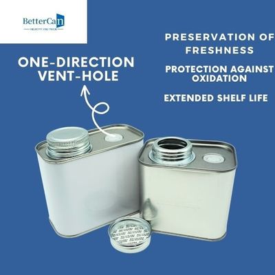 150g-500g Coffee Bean Tin   Square Tin Containers Manufacturers