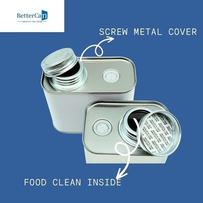 150g-500g Coffee Bean Tin   Square Tin Containers Manufacturers