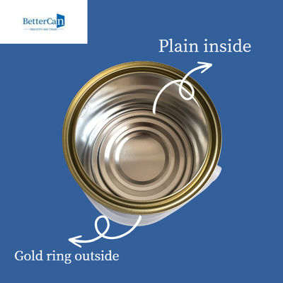 5L Empty Paint Tins Round Metal Cans For Packaging ISO9001