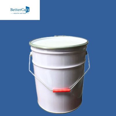 16L Metal Paint Bucket Pail BPA Free 5 Gallon Bucket Drum With Lid