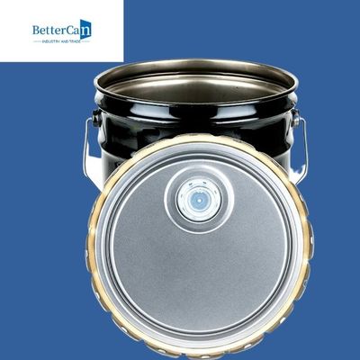 Lightweight Metal Paint Pail 5 Gallon Stainless Steel Bucket With Lid
