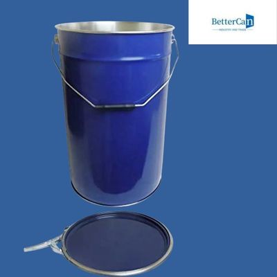 0.28mm-0.35mm Metal Paint Bucket  25l Metal Drum Eco Friendly Tinplate Material