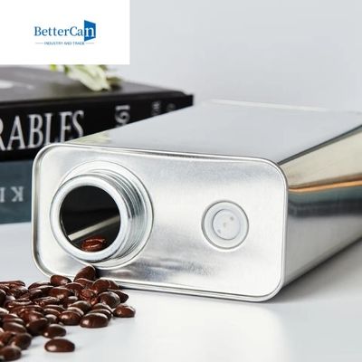 Food Grade 500 Gram Square Tin Can Olive Oil  With Vent Hole