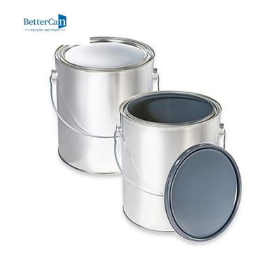 Recycle Old Paint Tins Rectangle 5 Litre Empty Quart Size Paint Cans