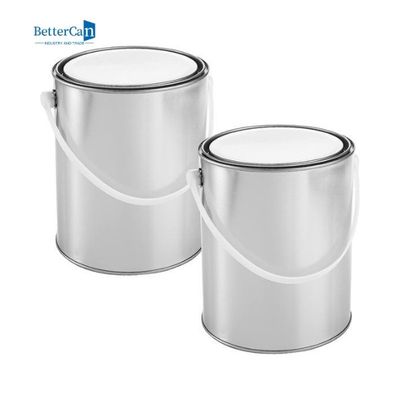 Recycle Old Paint Tins Rectangle 5 Litre Empty Quart Size Paint Cans