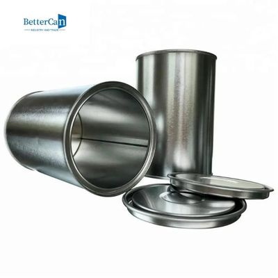 Small Empty Paint Tin Cans 500ml  Round Corrosion Resistant With Lever Lid