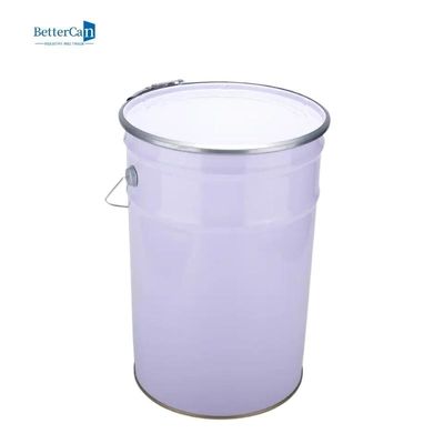 25L Epoxy Tile Grout Sealant 5 Gallon Paint Bucket Empty With Metal Handle