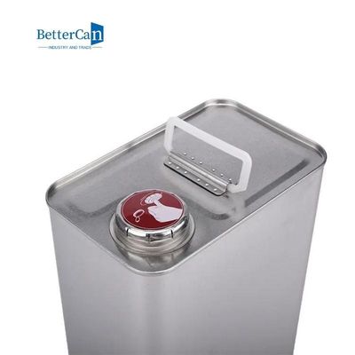 4L F Style Decorating Paint Can   Empty Silver Paint Cans With Screw Top