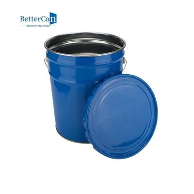 0.28mm-0.43mm Decorating Paint Can   Round Tin Bucket Tightly Sealed