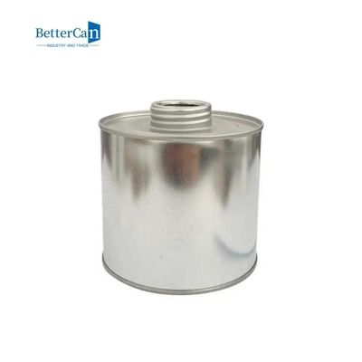 100ml Tin Can Packaging Round Empty Metal Tins For Glue Cement
