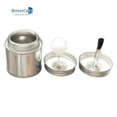 PVC Glue Industrial Paint Tins Chemically Resistant 500ml Tin Can Supplier