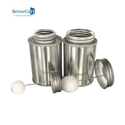 118ml Industrial Paint Tins Cylindrical Cans For PVC / CPVC Glue Cement Packaging
