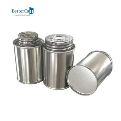 118ml Cylindrical Tin Can For PVC / CPVC Glue Cement Packaging ISO9001
