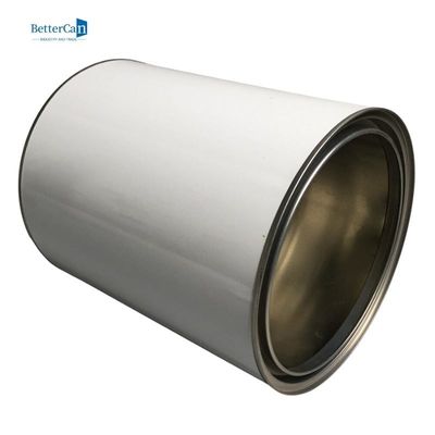 Airtight Seal Metal Paint Tin Recycled Round Empty One Gallon Paint Cans