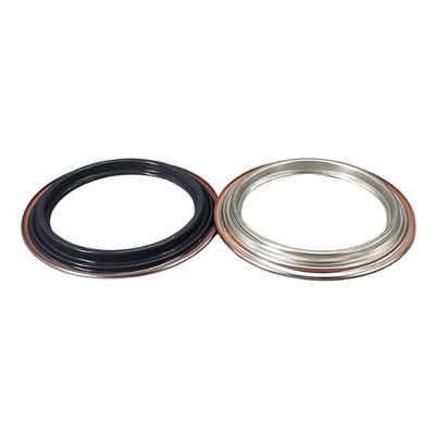 1liter Triple Tight Lids Rings Plain Tin Can Components Lever Lid D108mm D105mm
