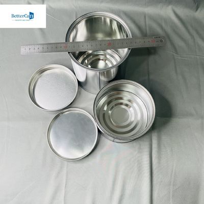 OEM Round 250ml Tin Paint Cans 500ml Paint Container Industrial