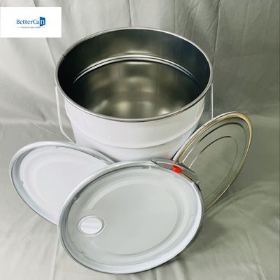 OEM Empty Coated 10 Liter Can For Paint Packaging UK Metal