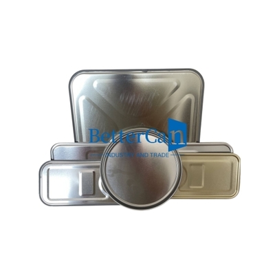 0.28mm Rectangular Bottom And Top 5liter Tin Can Components 18liter Square Tin Can Accessories