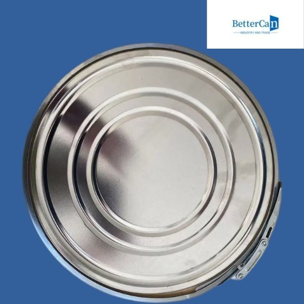 Resealable Metal Paint Pail Bucket Metal Five Gallon Bucket With Handle Lid